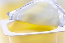 Food packaging lid peeling open